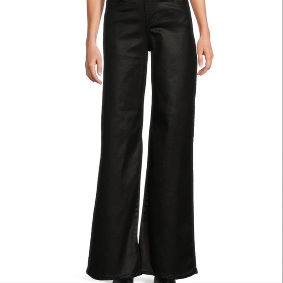 Reba Coated Stretch Denim Jeans High Rise - Picture 9 of 9